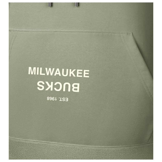 Jordan Ανδρικό φούτερ Milwaukee Bucks NBA Courtside Statement Edition Jordan Ανδρικό φούτερ Milwaukee Bucks NBA Courtside Statement Edition